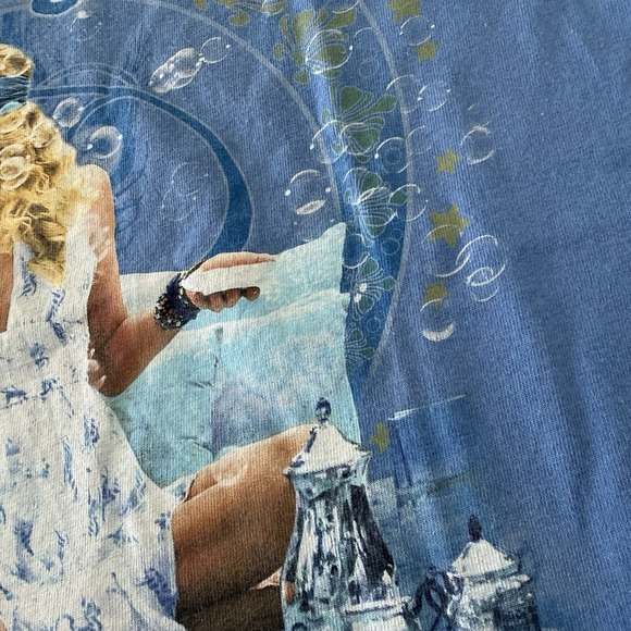 Taylor Swift 2009 Fearless Tour T-Shirt Size Small  Double-Sided Bubbles - Picture 8 of 16